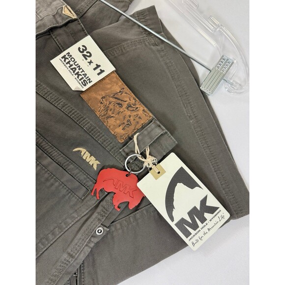 Mountain Khakis Men’s Short Size 32Wx11In M’s Camber 107 Short in Terra NWT - Picture 4 of 5